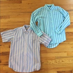 Two Vintage Button Down Shirts