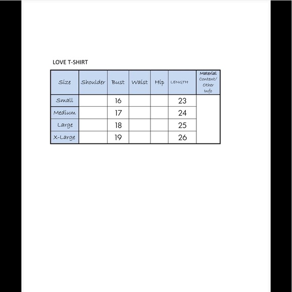 "LOVE" T-SHIRT 💕 - Picture 5 of 5