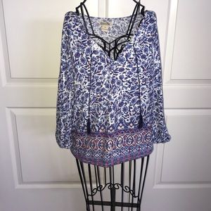 Lucky Brand boho top