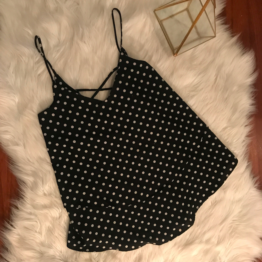 Polkadot tank top