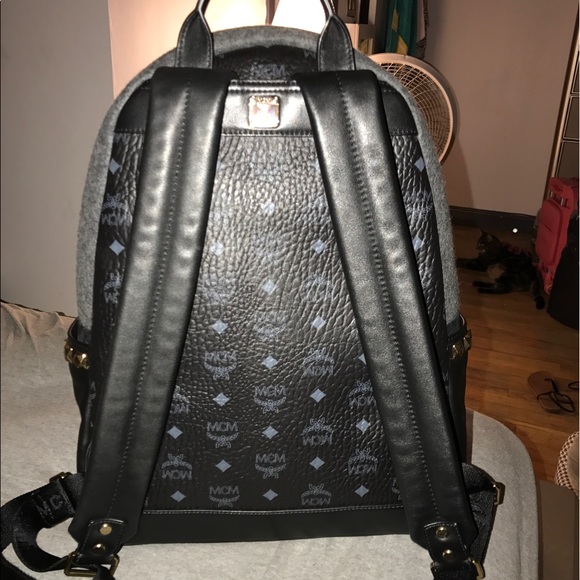 MCM HANDMADE STARK LODEN BACKPACK LIMITED EDITION