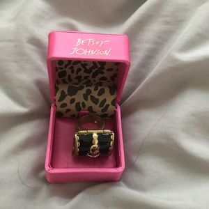 Size 8 treasure ring by Betsey Johnson