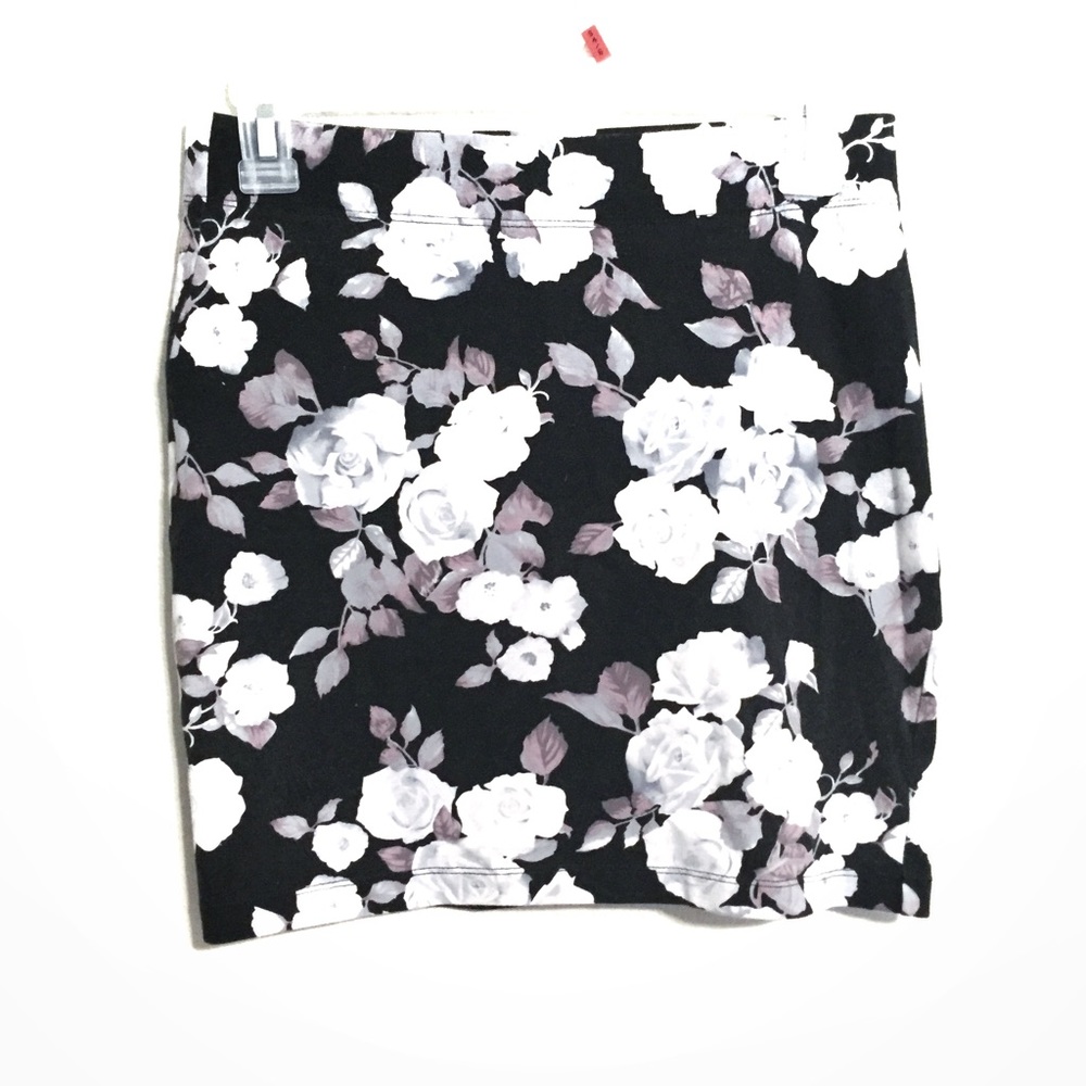 Floral Pencil Skirt