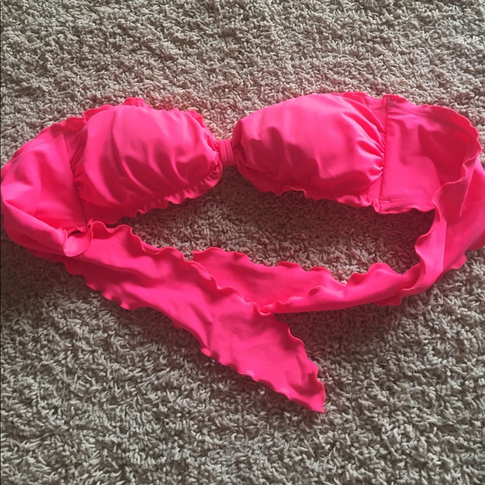 Strapless bikini top