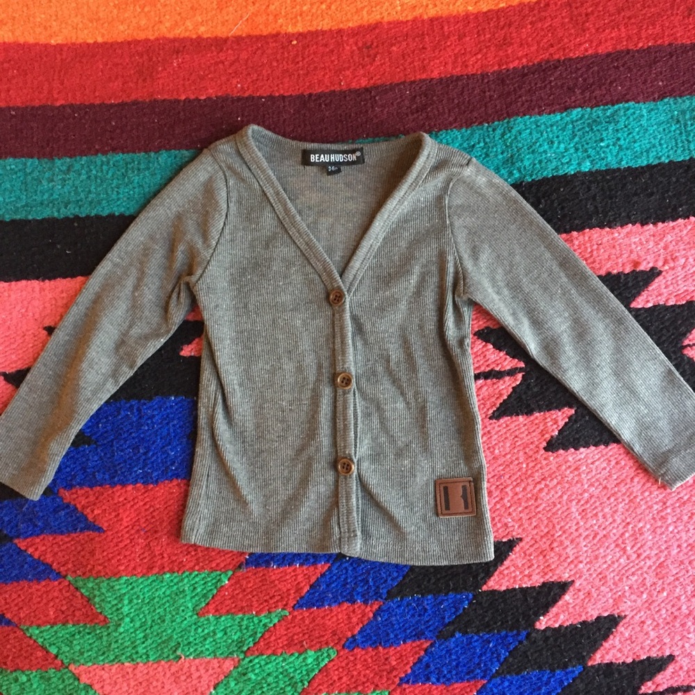 Beau Hudson Grey Cardigan