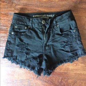 High Waisted Jean Shorts