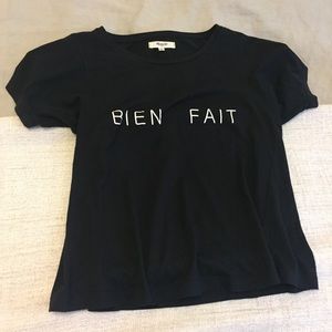 Madewell Crop Tee 🖤