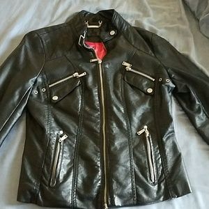 Leather jacket
