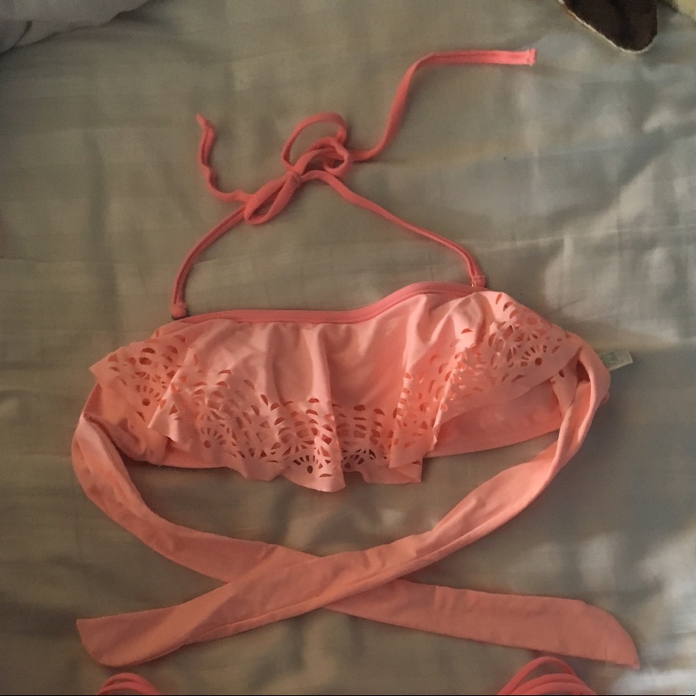 Light pink / coral tilly's bikini