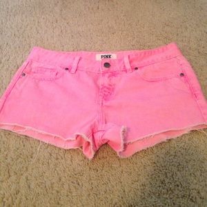 Victoria's Secret PINK Jean Shorts size 2