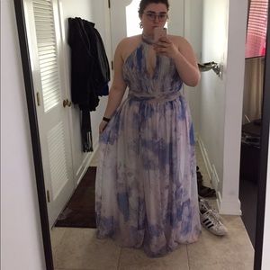 Size 16 floor length dress