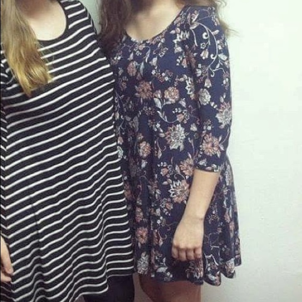 Floral Short Dress