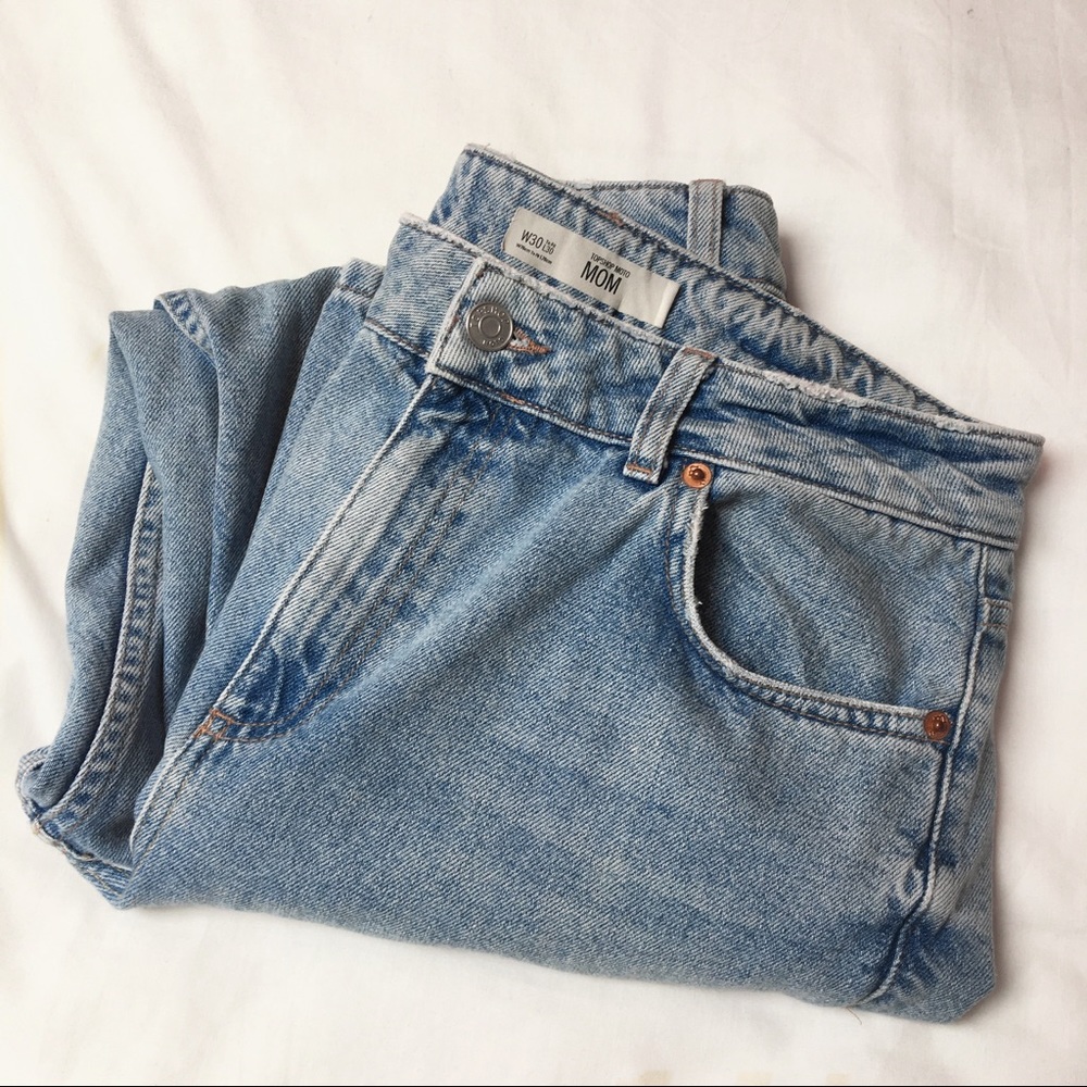 Topshop MOM Moto Jeans