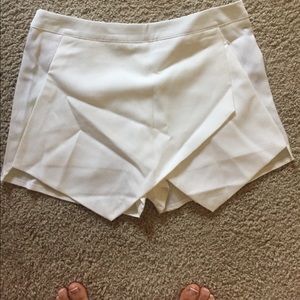 Brand new white envelope shorts!!