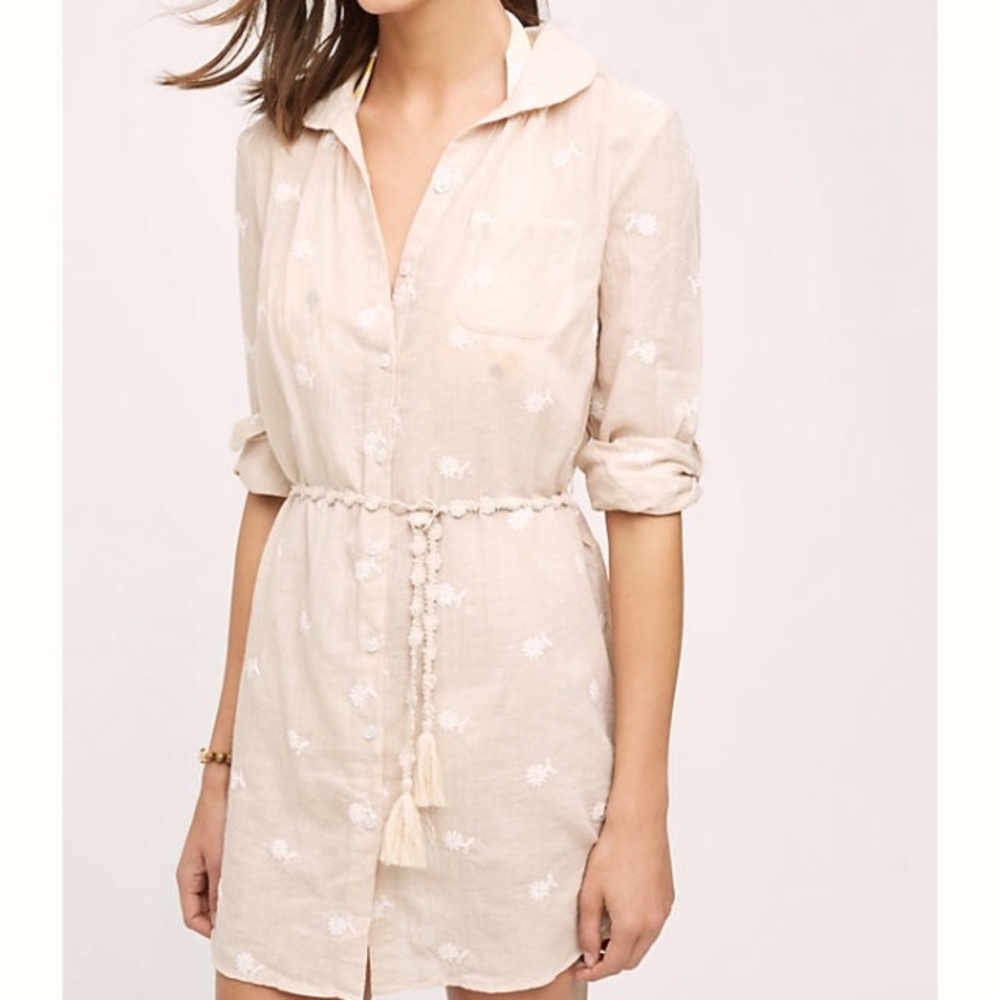 Anthropologie Shoreward Beach Dress