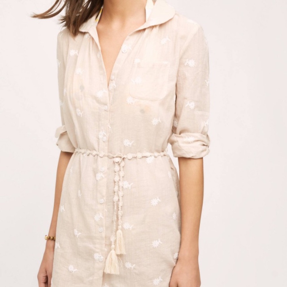 Anthropologie Shoreward Beach Dress - Picture 2 of 5