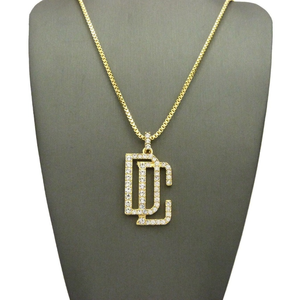 Collana da uomo con ciondolo Dream Chasers Collana con zirconi Collana