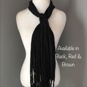 Black scarf