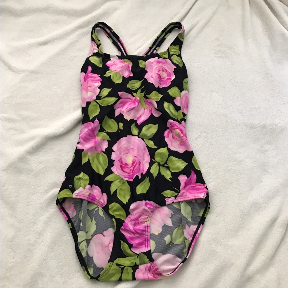 Floral Speedo swimsuit