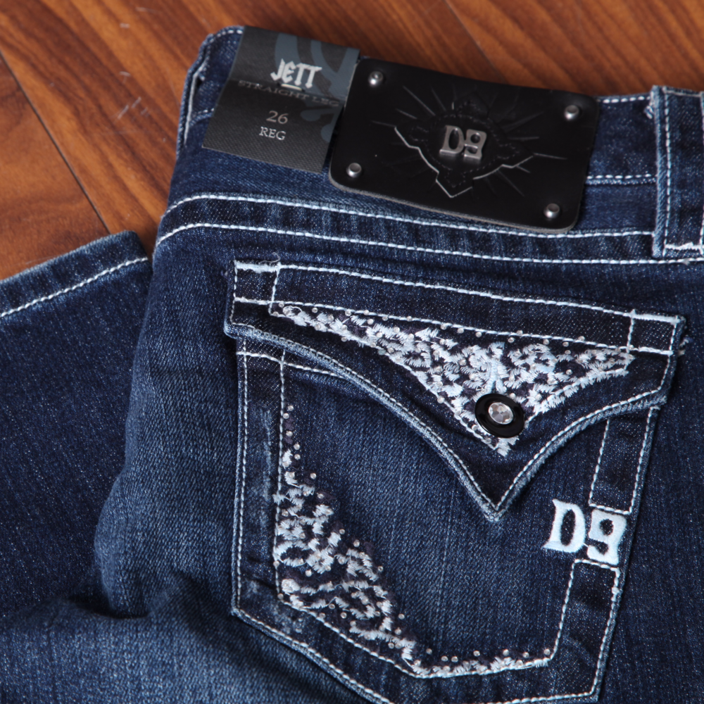 D9 Straight Leg Jeans