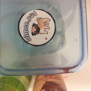 Cake batter slime
