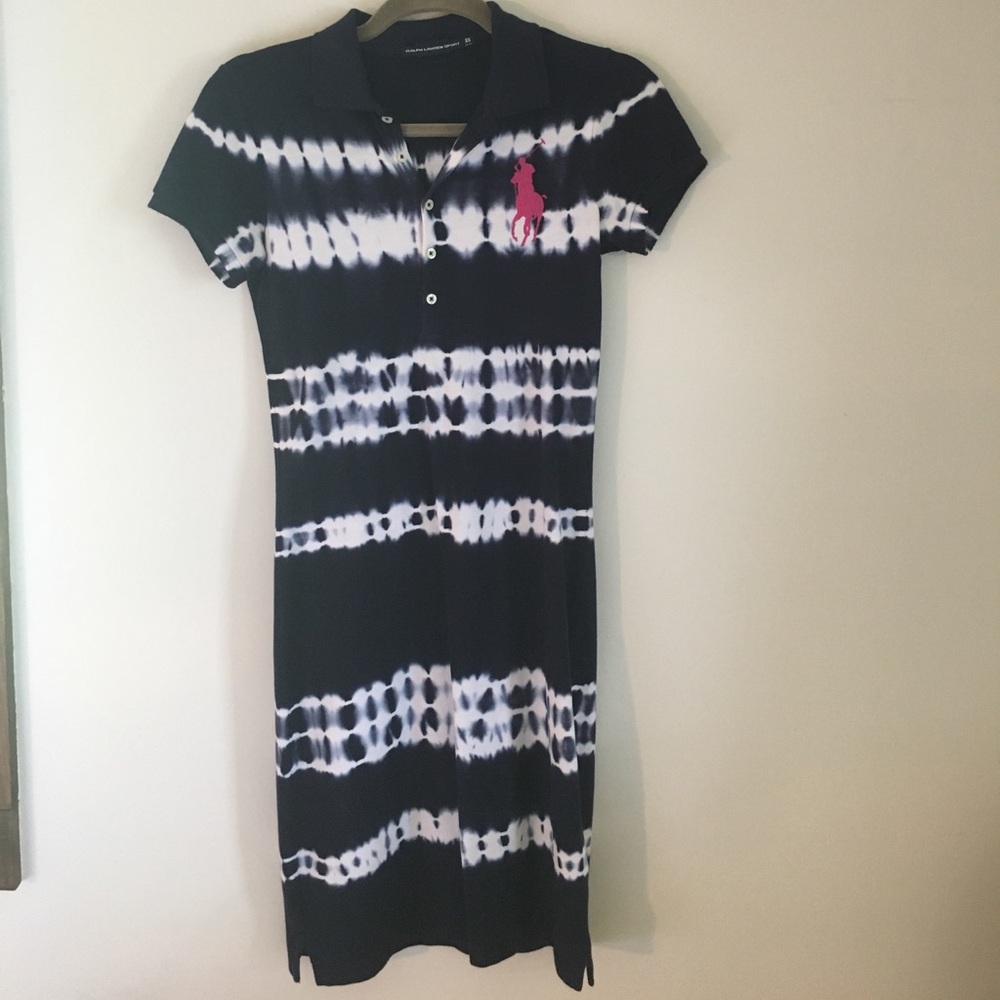 Ralph Lauren Tie Dye Polo Dress