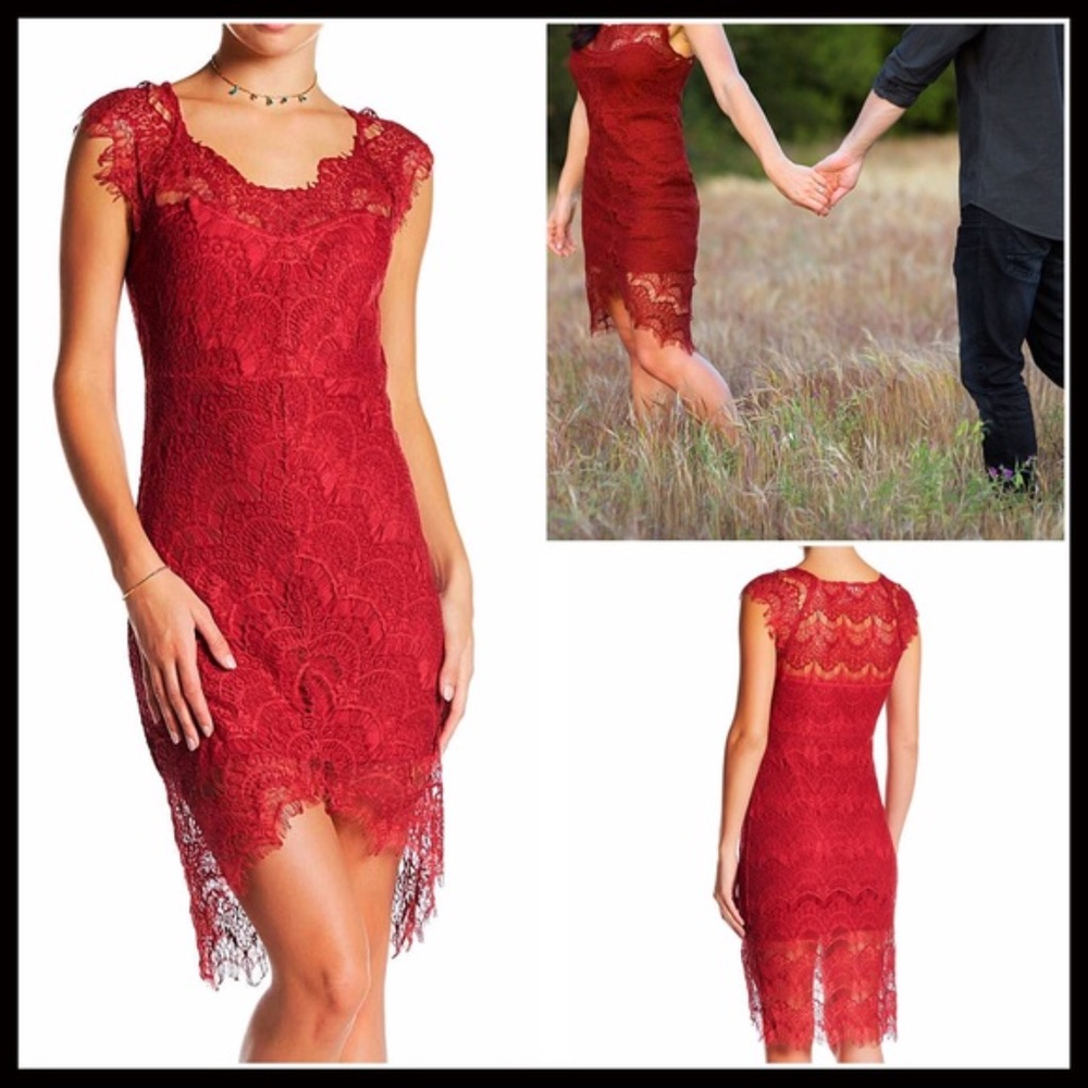 ❌HOLD❌FREE PEOPLE CROCHET LACE  SLIP DRESS - Picture 7 of 8