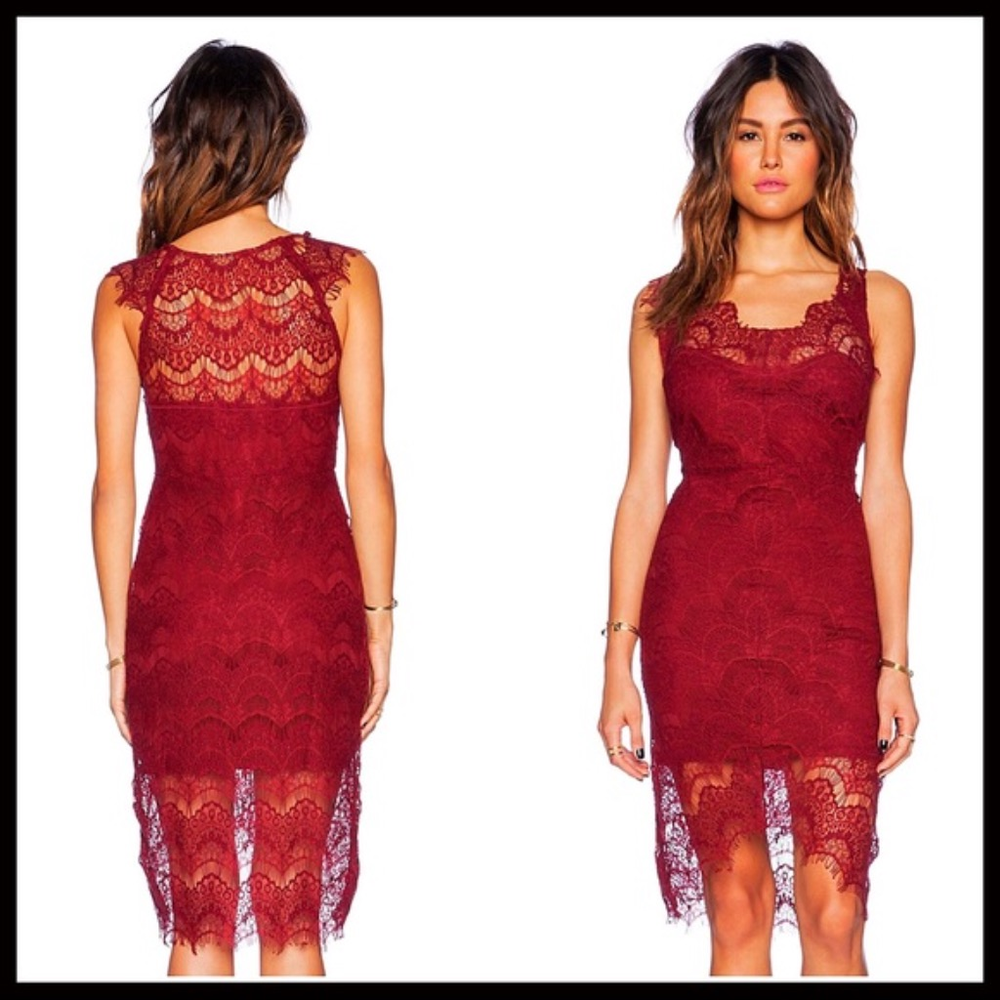 ❌HOLD❌FREE PEOPLE CROCHET LACE  SLIP DRESS - Picture 6 of 8