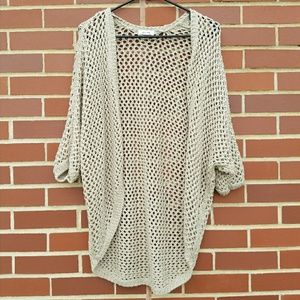 NWOT Garage Beige Knitted cardigan