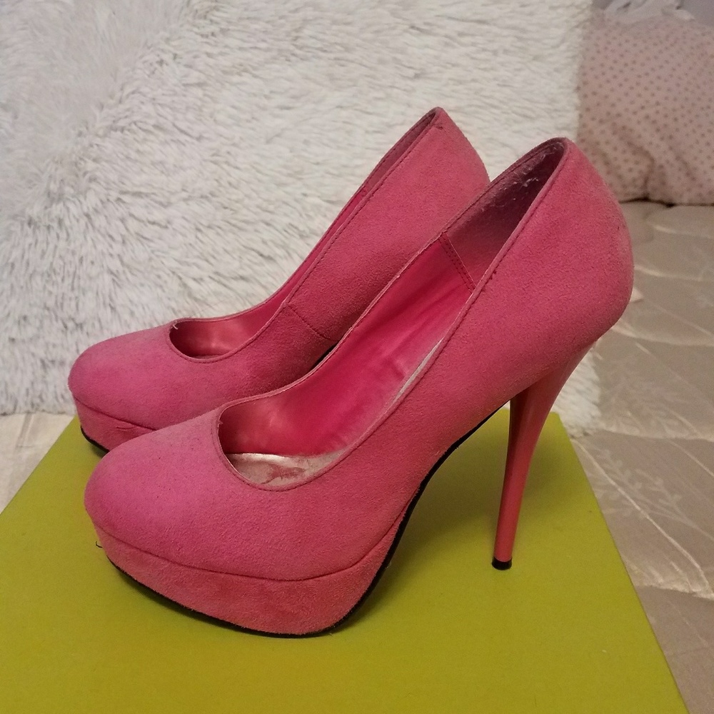 Pink Charlotte Russe Heels