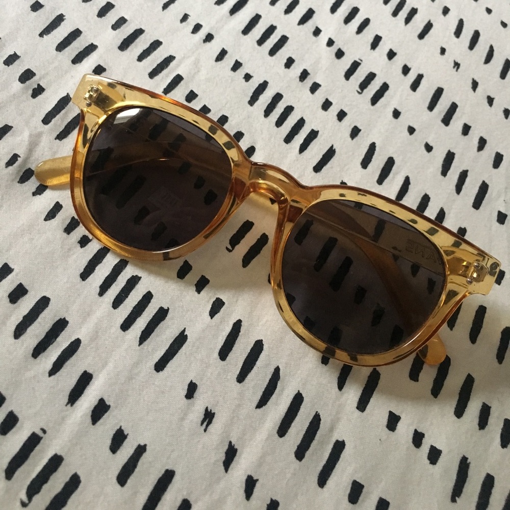 Yellow Vans Sunglasses
