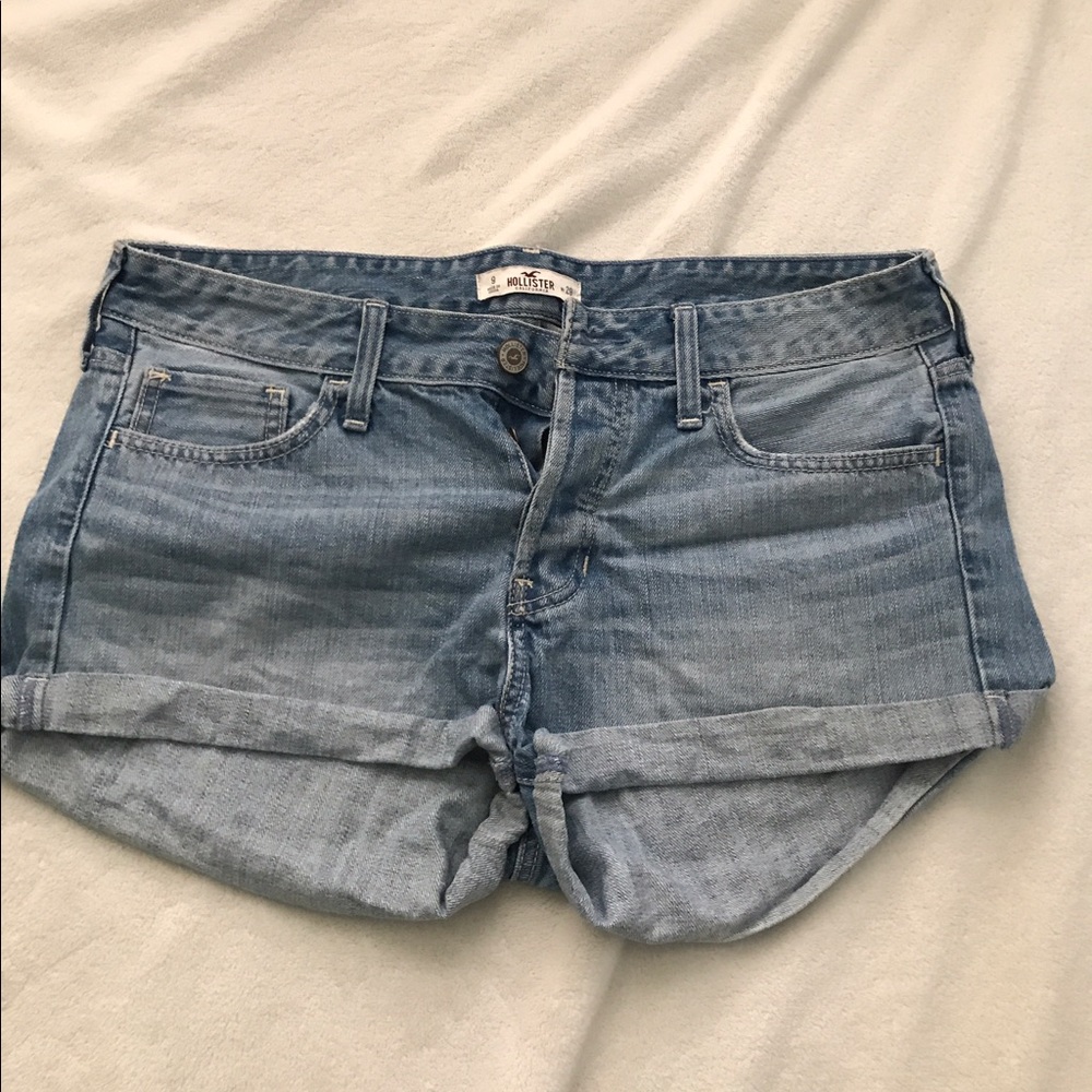 Hollister jean shorts