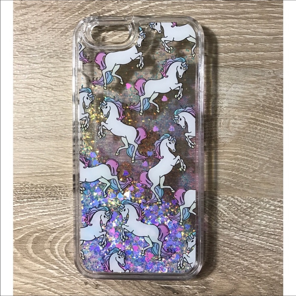 Horse glitter Case