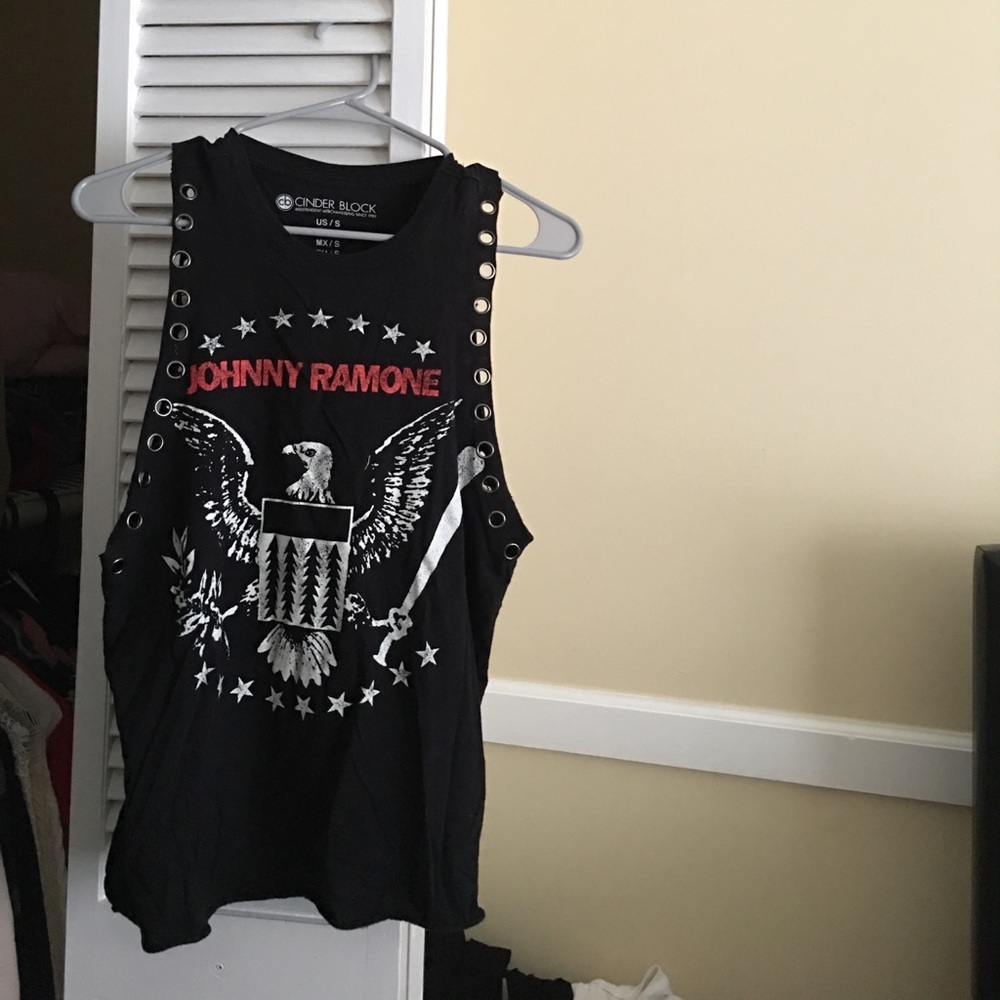 Johnny ramone muscle tank