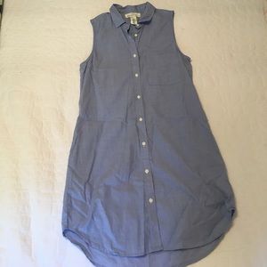 Light blue t-shirt dress