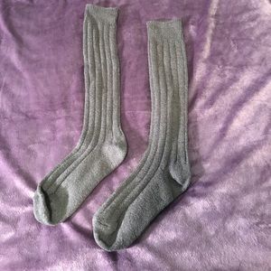 Gray Boot Socks