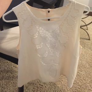 Top with pattern and sexy back