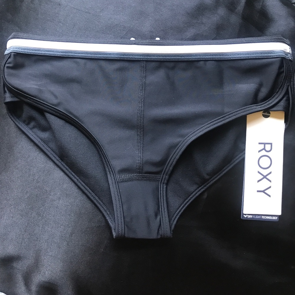 Roxy black swim bottom