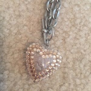 Tarina Tarantino heart toggle necklace