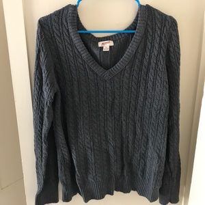Plus Size Gray Sweater