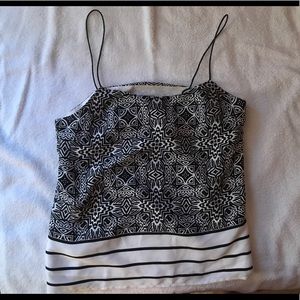 Banana Republic Black and White Camisole