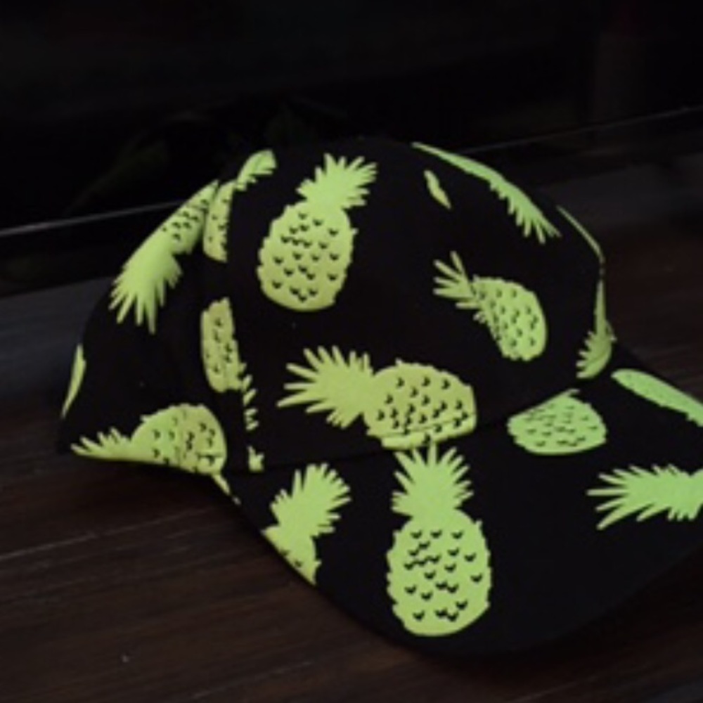 *NEW* Pineapple Glow in the Dark Cap