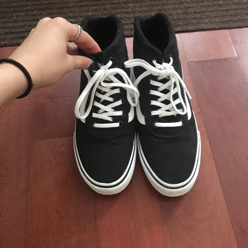 Black Hightop Vans