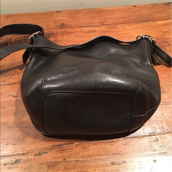 Coach Excellent Condition Black Hobo silver tag - Picture 4 of 4