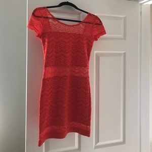 Free people mini lace dress