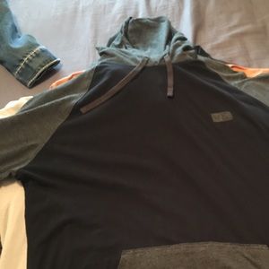 RVCA long sleeve with hood