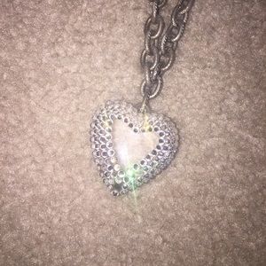 Tarina Tarantino large heart necklace