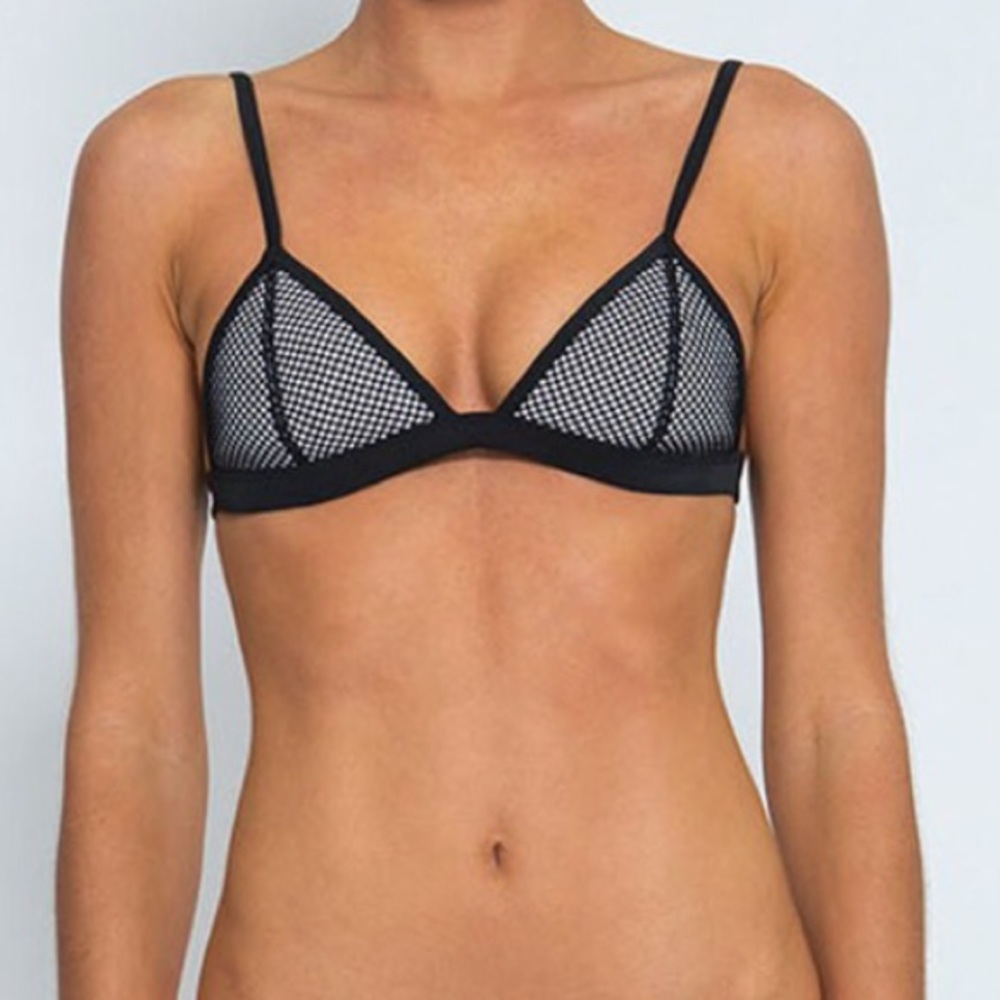 Mesh Triangl Top in size small