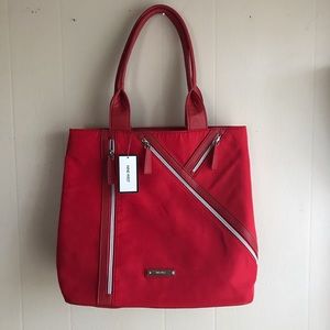 Red Nine West Tote