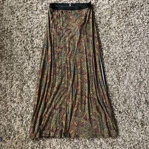Free People maxi skirt
